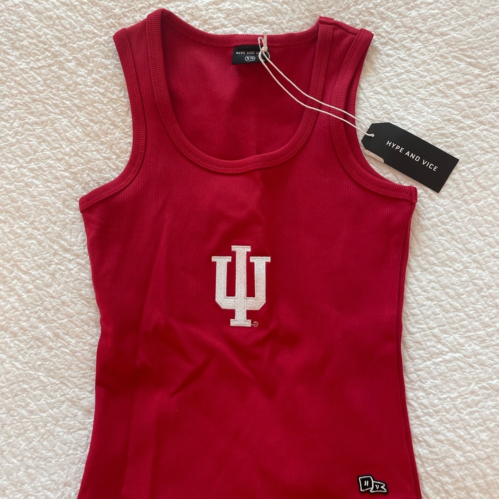 Hype and Vice Indiana University tank